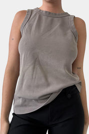 Country Road Brown Thick Singlet