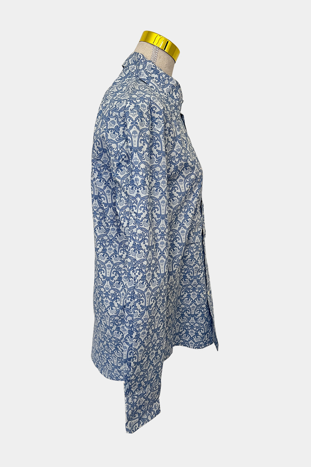 Wayne Cooper Blue Top
