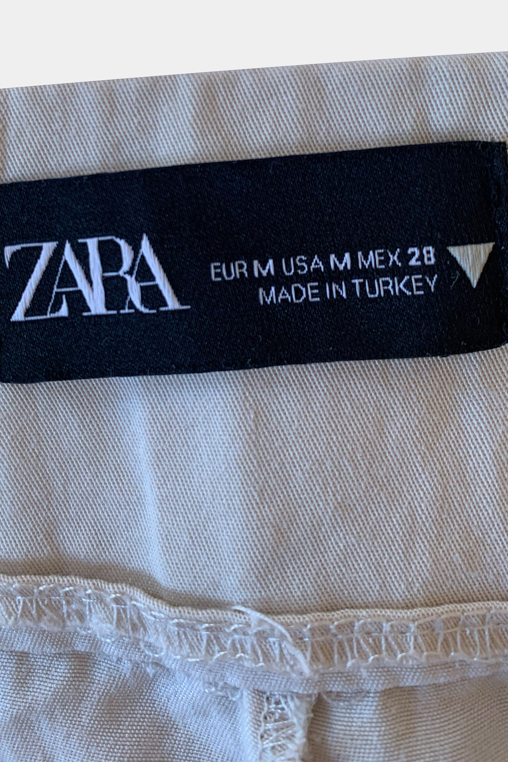 ZARA Beige Trousers