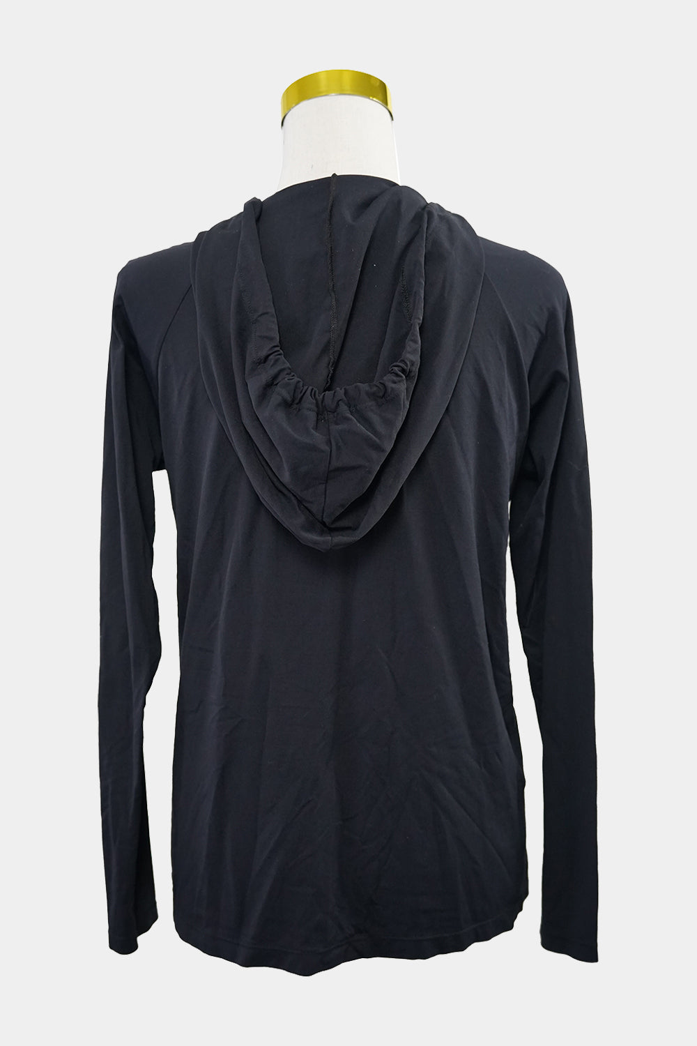 BRASILFIT Black Hooded Running Top