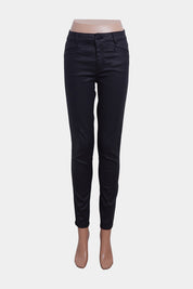Country Road Black Coated Mid Rise Skinny Jeans
