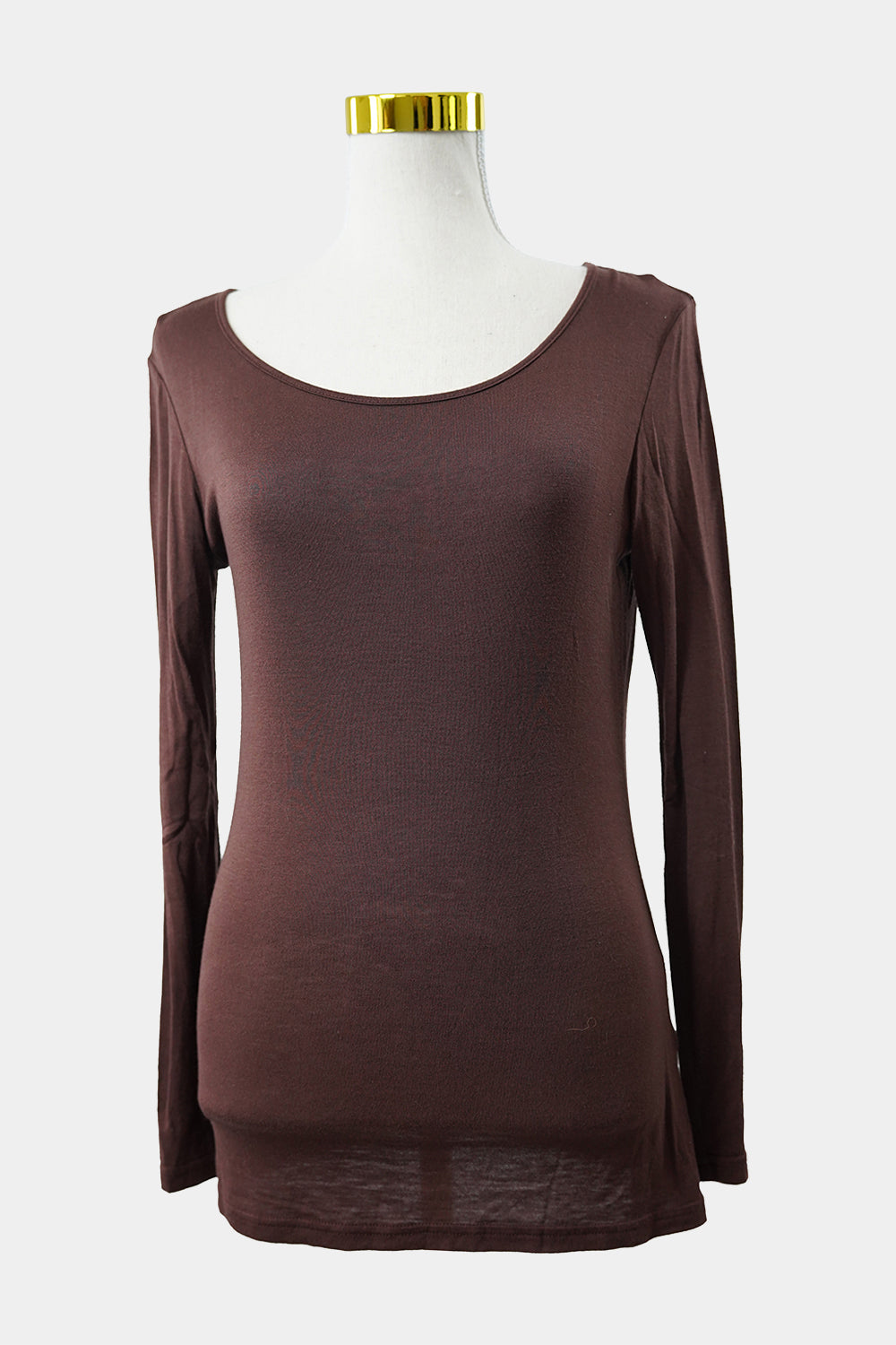 SUGARBABE Brown Long Sleeve Top