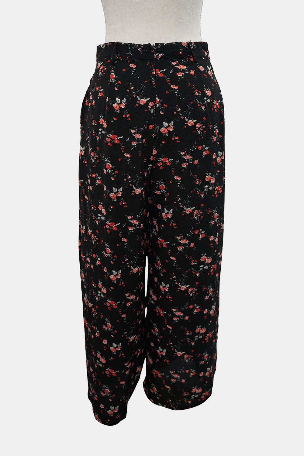 TEMT Black Floral Maxi Skirt