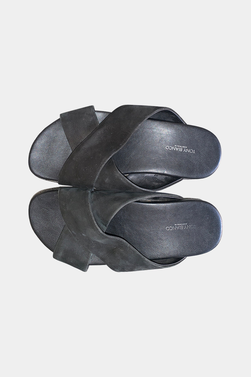 Tony Bianco Black Sandals