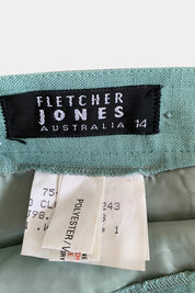 Fletcher Jones Green Skirt