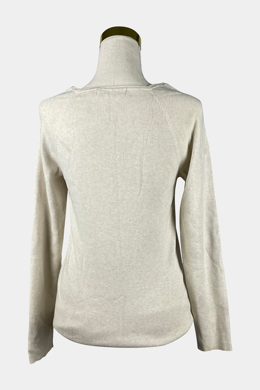 SPORTSGIRL Cream Knit Long Sleeve