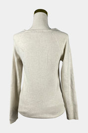 SPORTSGIRL Cream Knit Long Sleeve