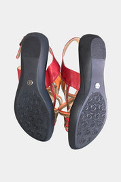 DAMART Red Sandals