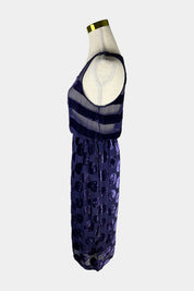 GORMAN Purple Polka Dot Dress
