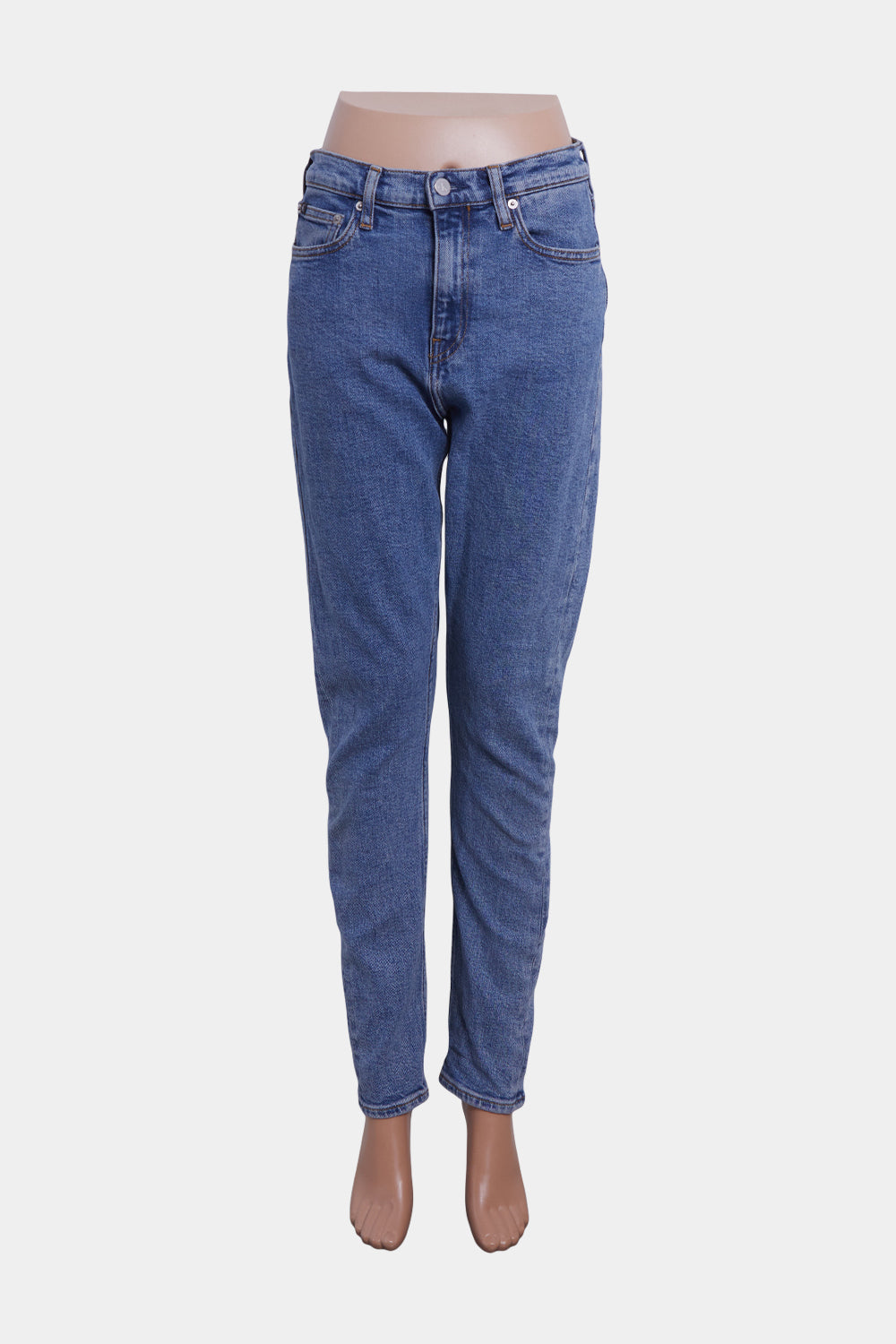 Calvin Klein Blue Straight Leg Jeans