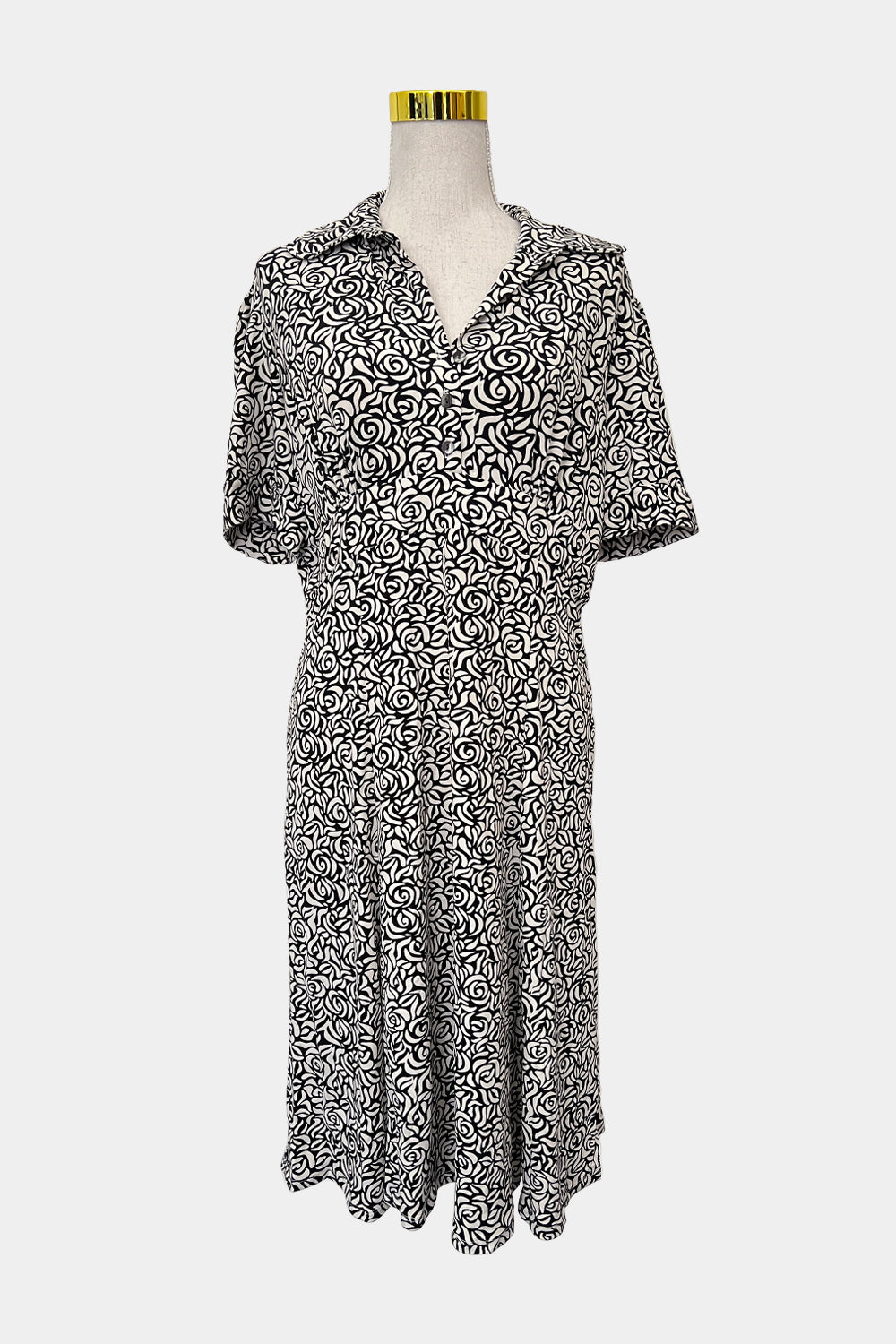 Jane Lamerton White and Black Dress