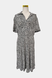 Jane Lamerton White and Black Dress