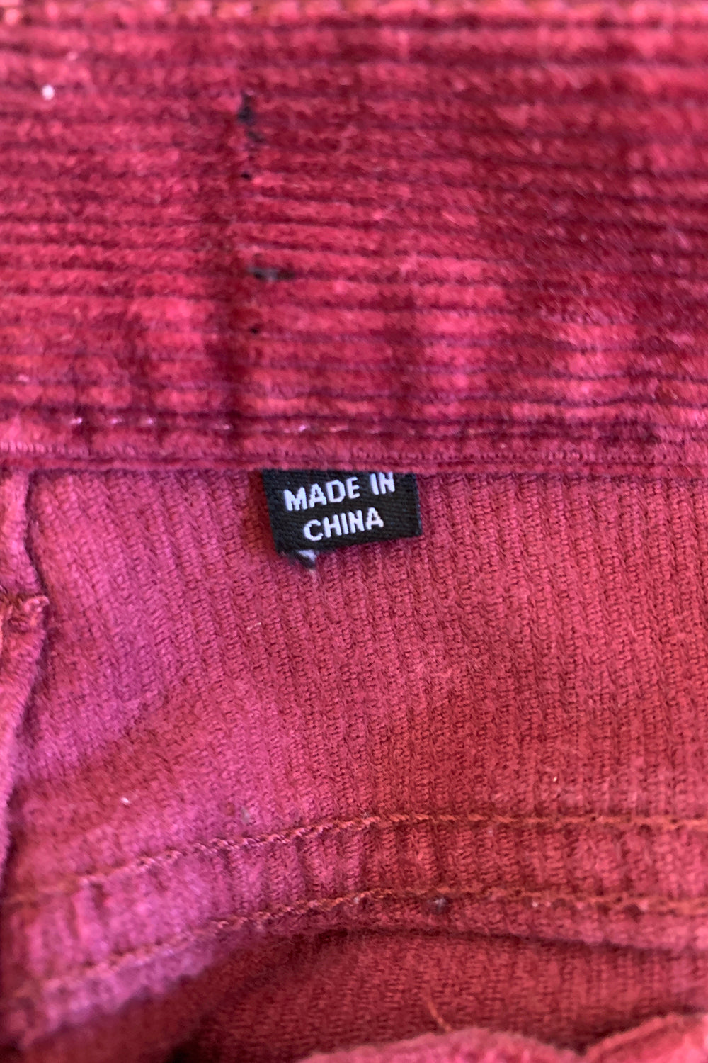 AFENDS Red Cord Jeans