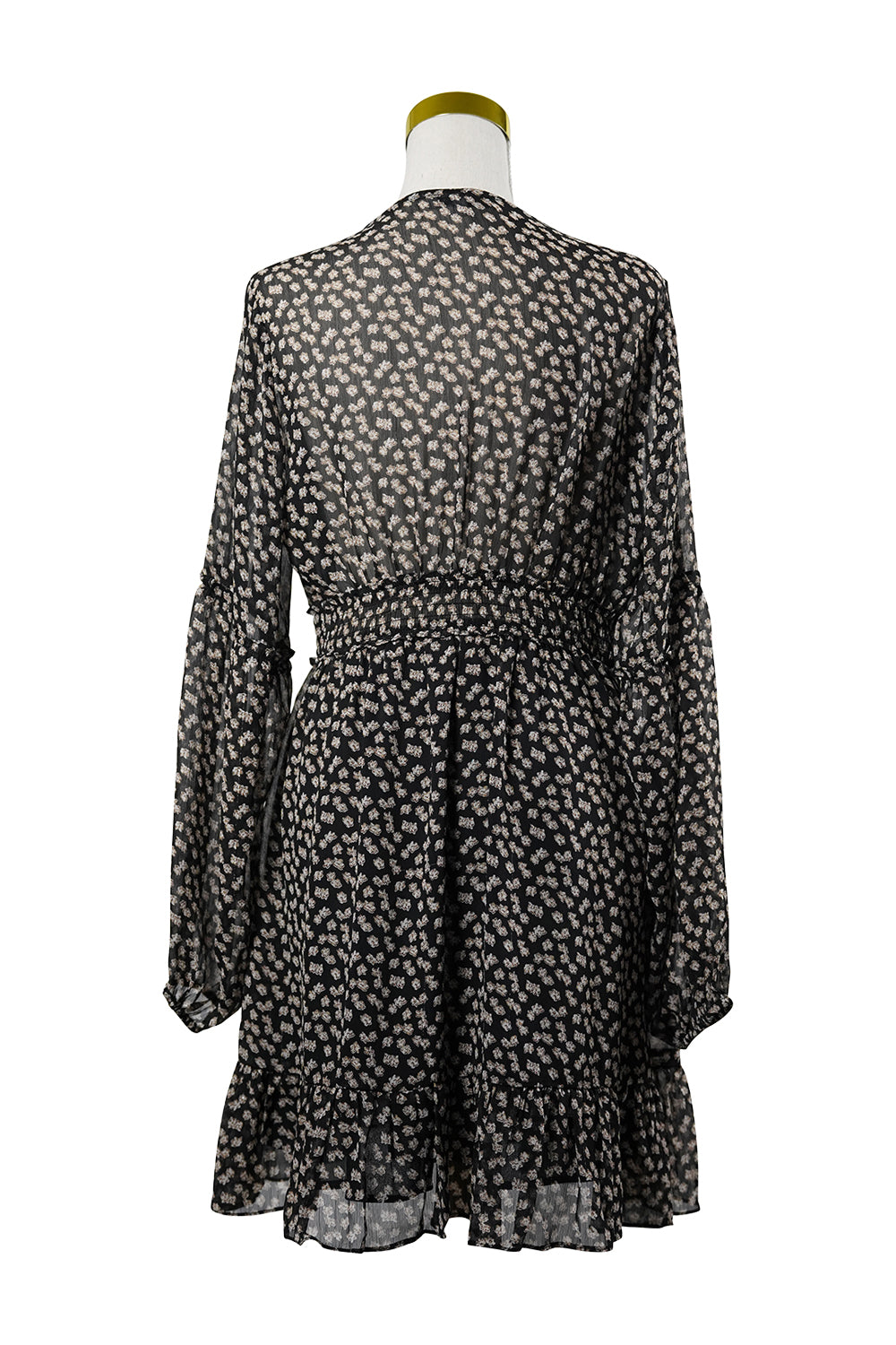 Harper & Me Black Floral Mini Dress