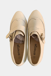 EMERGE Cream Shoes