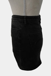 LEE Black Denim Mini Skirt