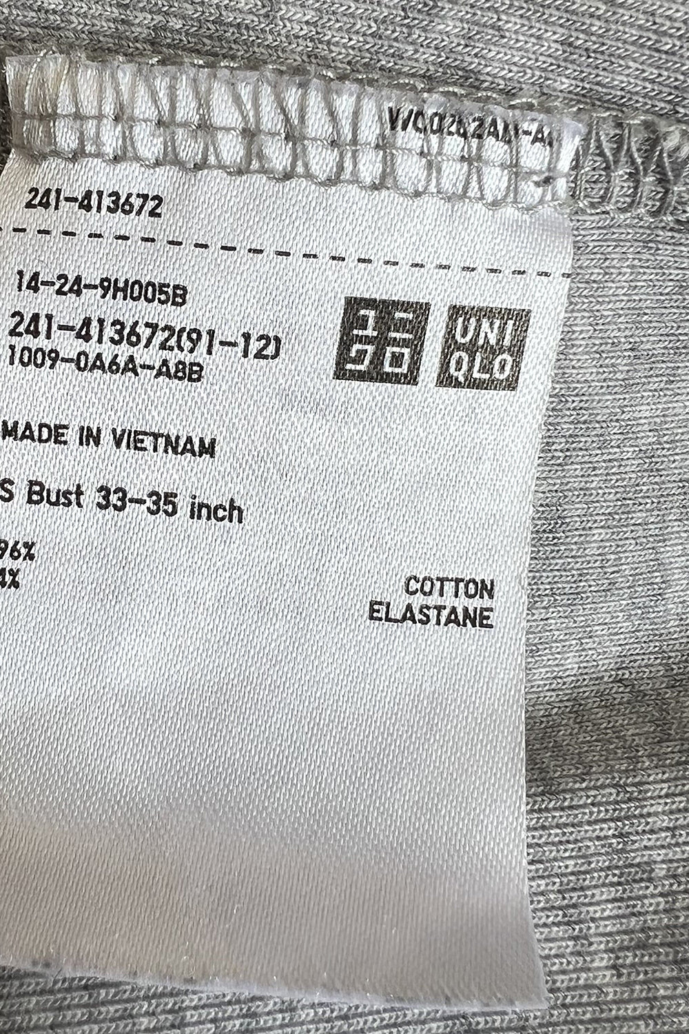 UNIQLO Grey Top
