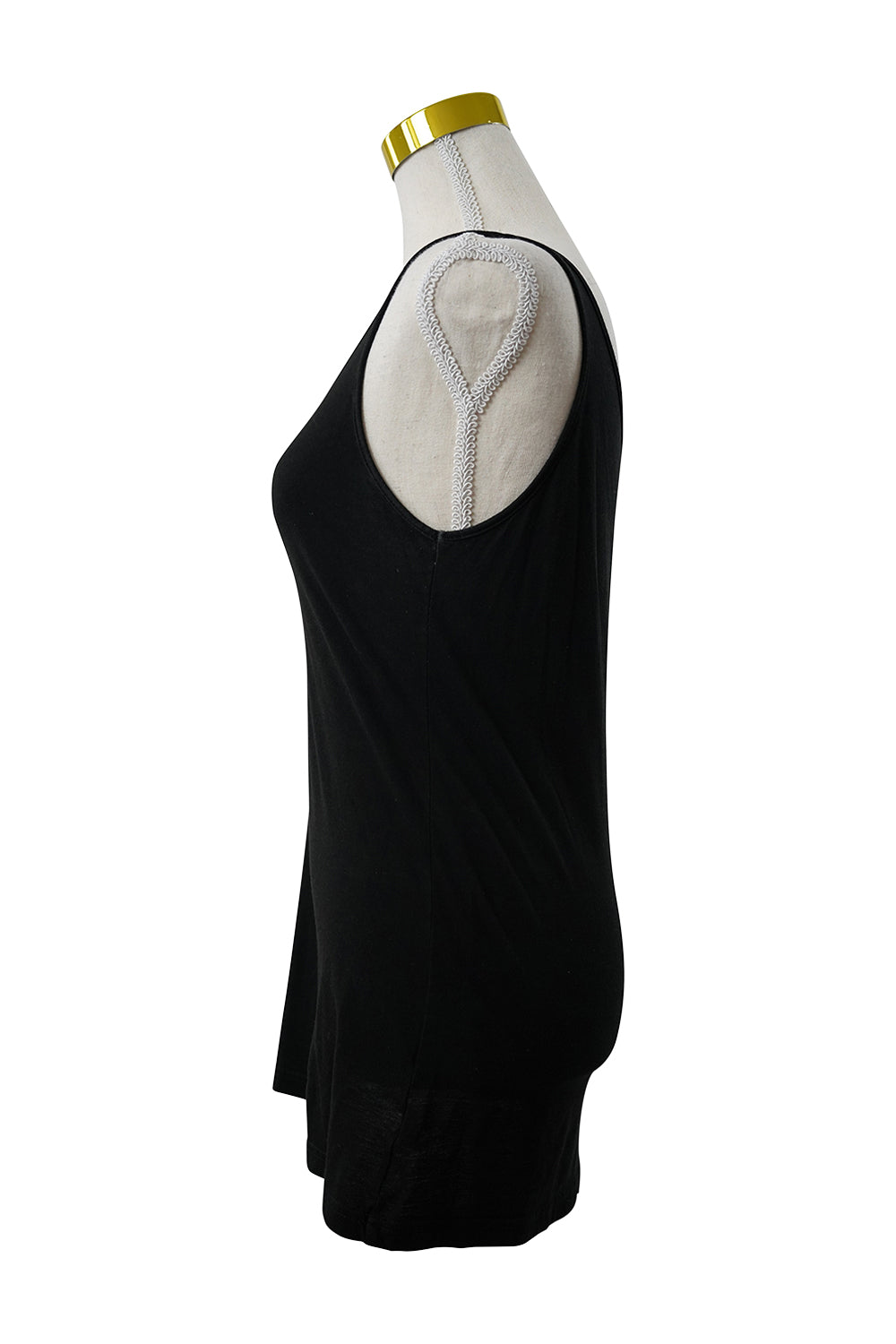 MINKPINK Black Scoop Tank Top