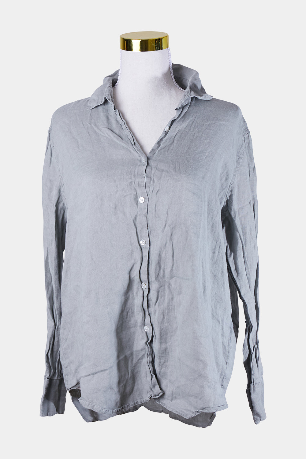 Assembly Label Khaki Button Up Shirt