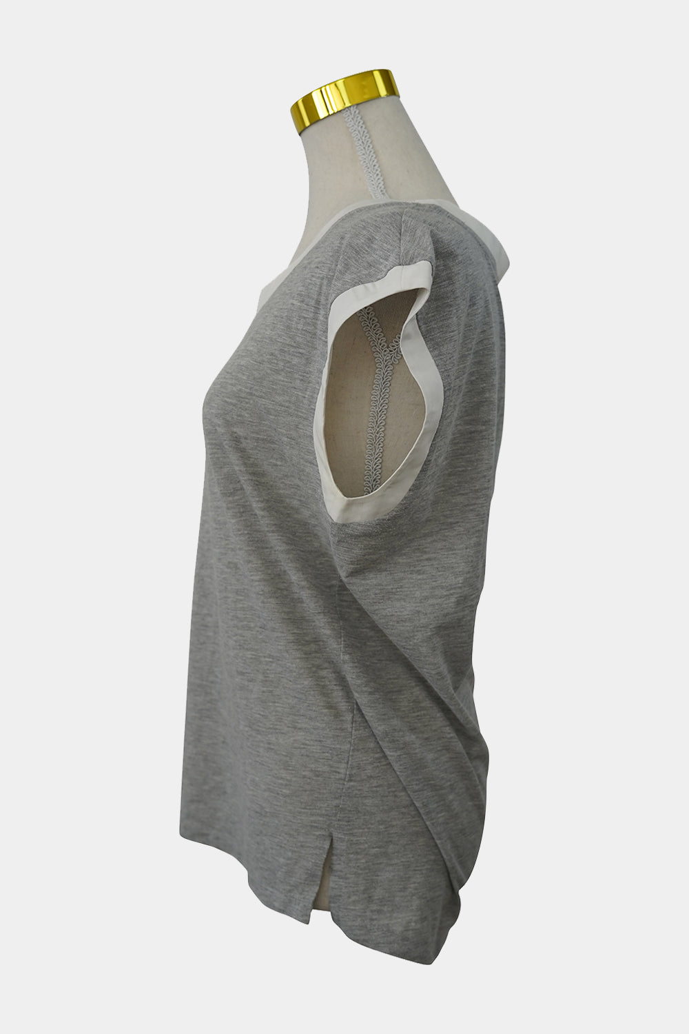 LEONI Grey Contrast Trim Tank