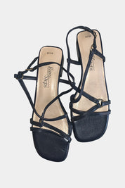 Easy Steps Black Sandals