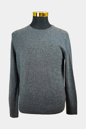 Calvin Klein Grey Crew Neck Marino Sweater