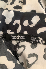 BOOHOO Monochrome Skirt