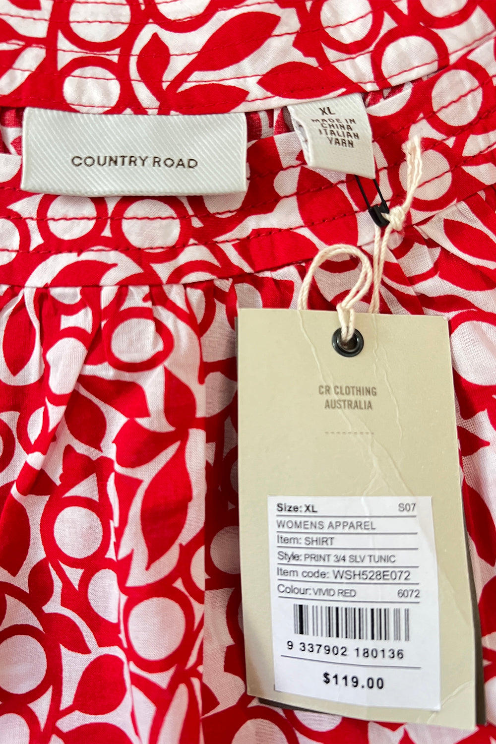 Country Road Red Top