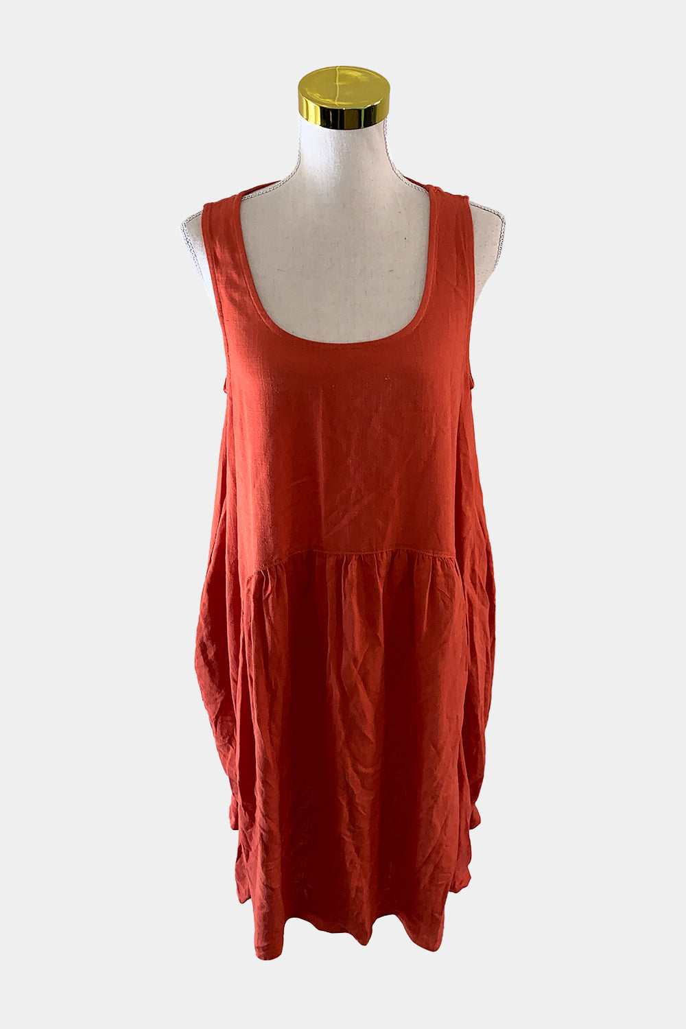 Sunny Girl Orange Dress