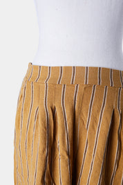 DOTTI Mustard Stripe Loose Pants