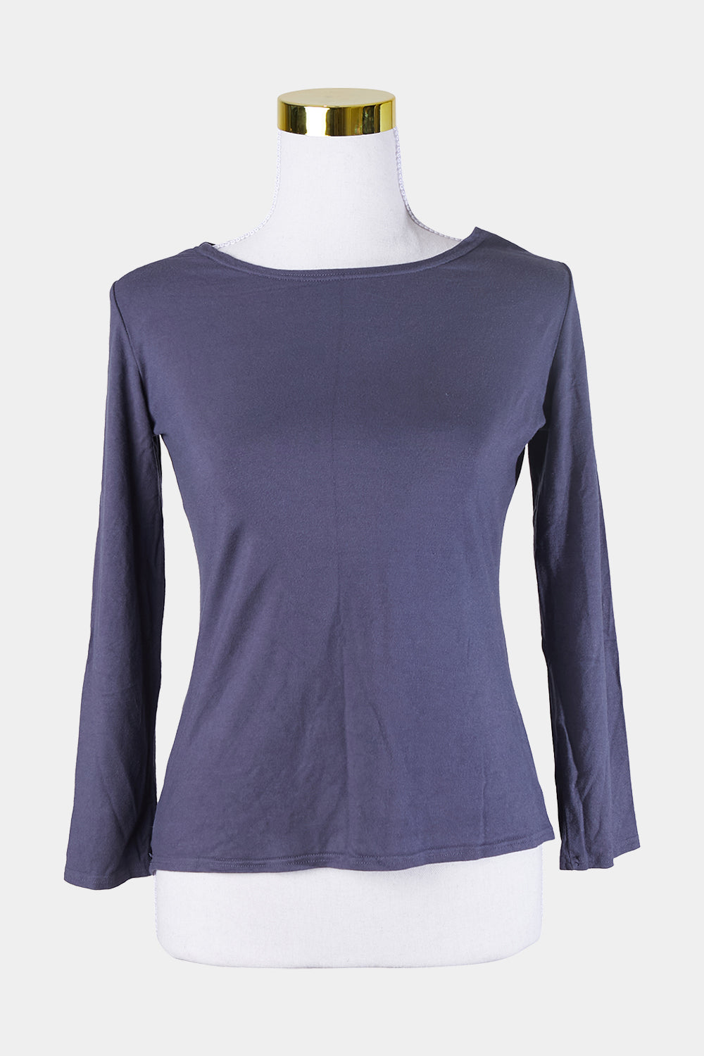 Elena Lurie Blue Long Sleeve Top