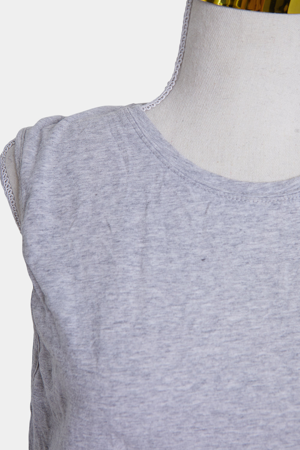 Silent Theory Grey Sleeveless Loose Tank Top