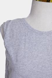 Silent Theory Grey Sleeveless Loose Tank Top