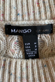 MANGO Oat Sweater