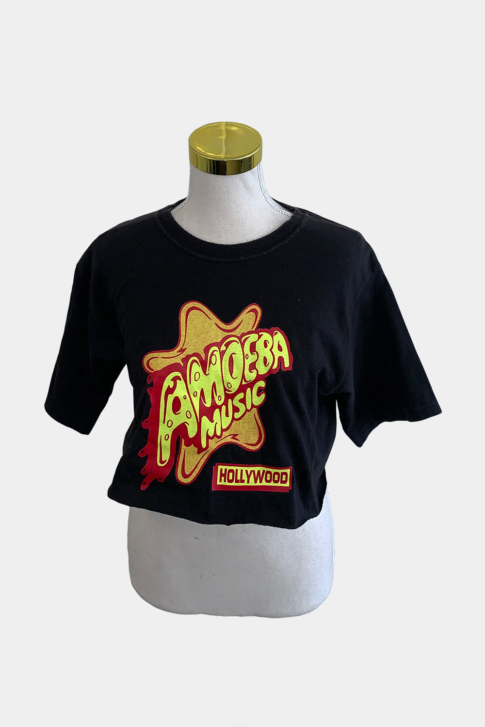 Hanes Amoeba Music Record Store Hollywood Black Tshirt