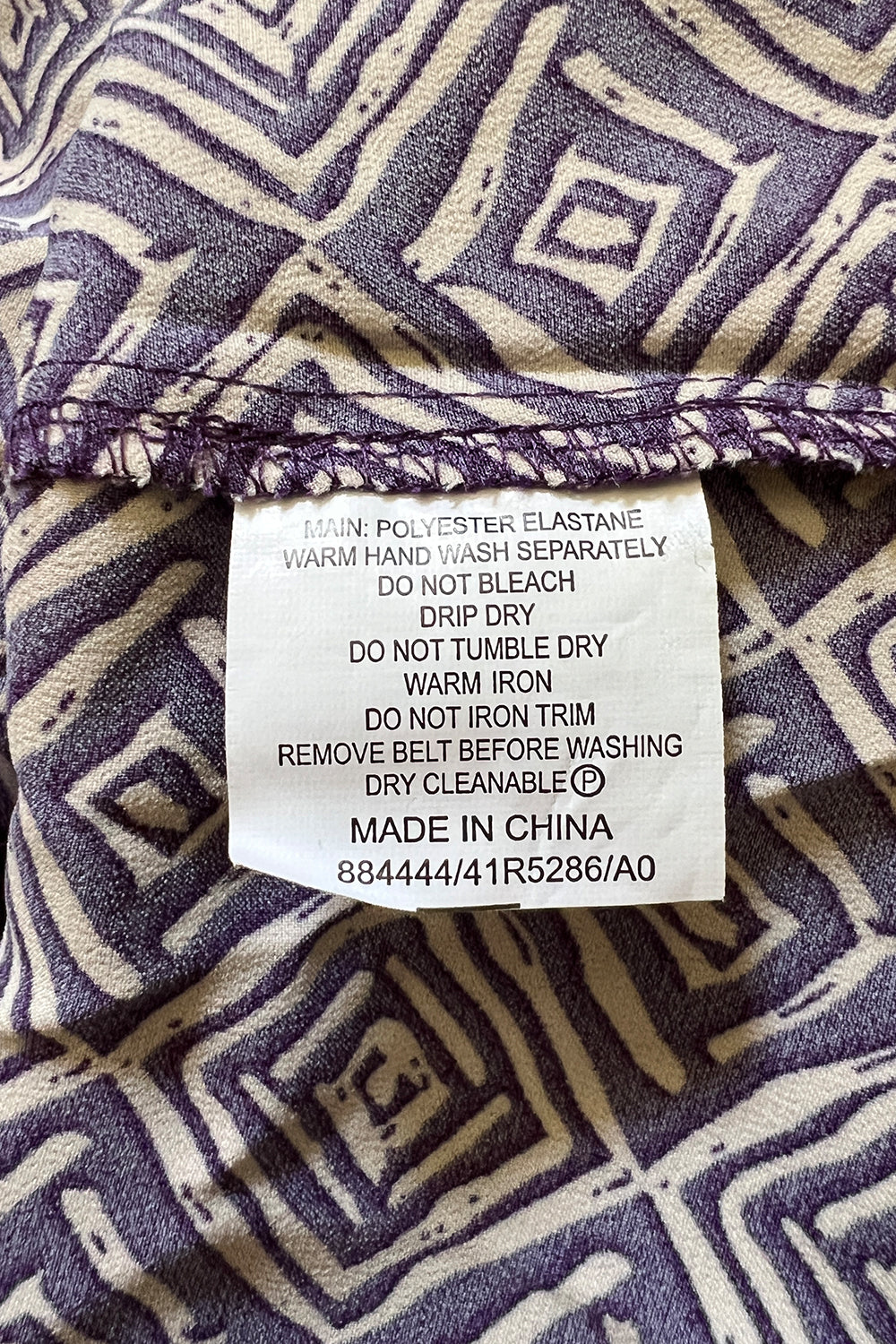 BASQUE Purple Dress