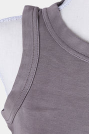 Country Road Brown Thick Singlet