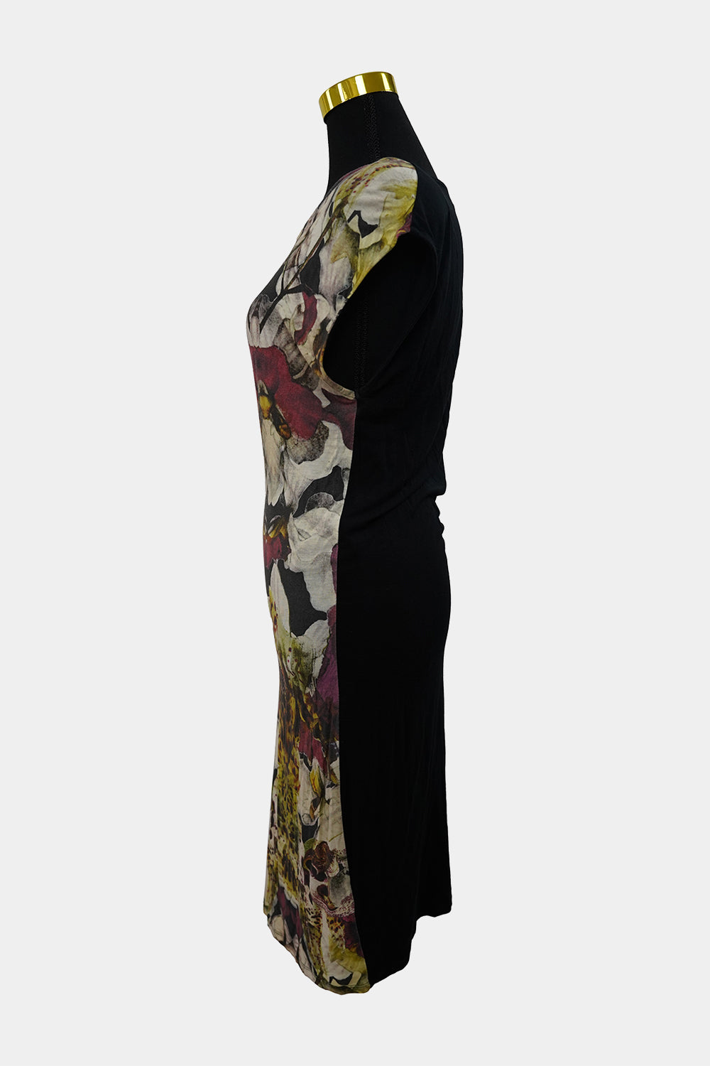 Ted Baker Black Multi Floral Shift Dress