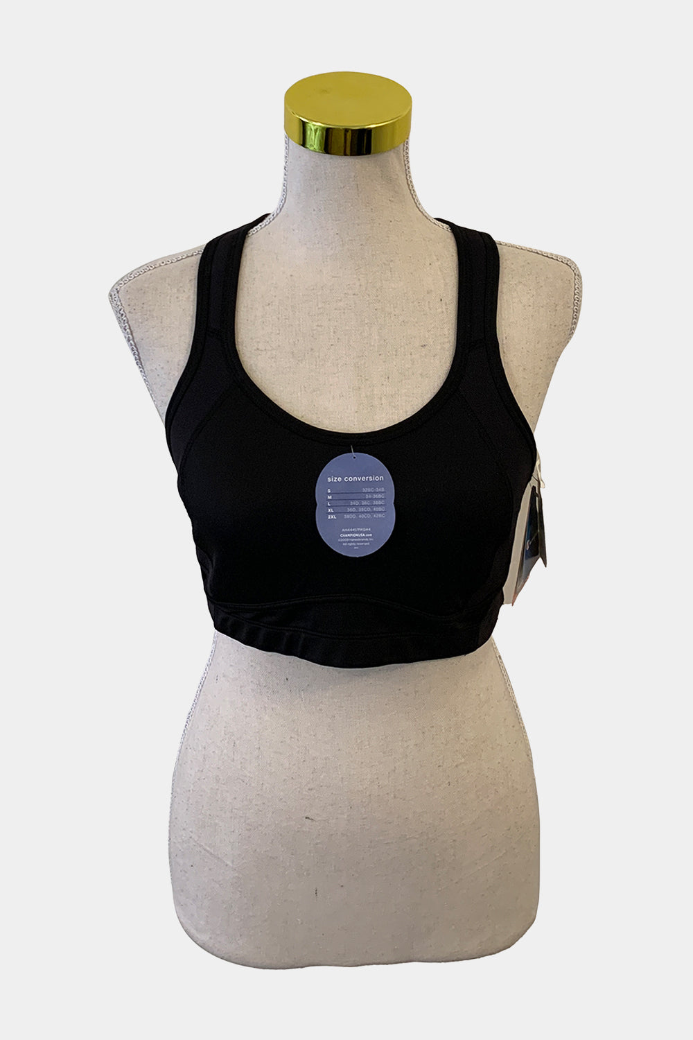 CHAMPION Black Sports Bra