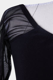 Stolen Girlfriends Club Black Stretch Long Sleeve Dress