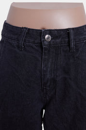 That's So Fetch Black Wide Leg Low Rise Jeans