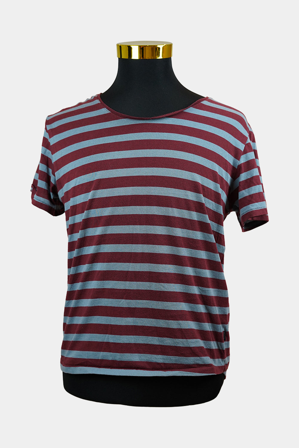 BONDS Red, Blue Striped Crew Tee