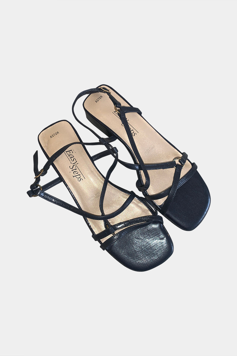 Easy Steps Black Sandals