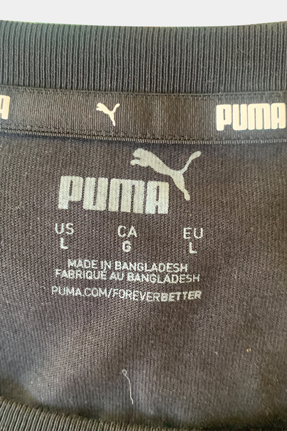 PUMA Black Tshirt