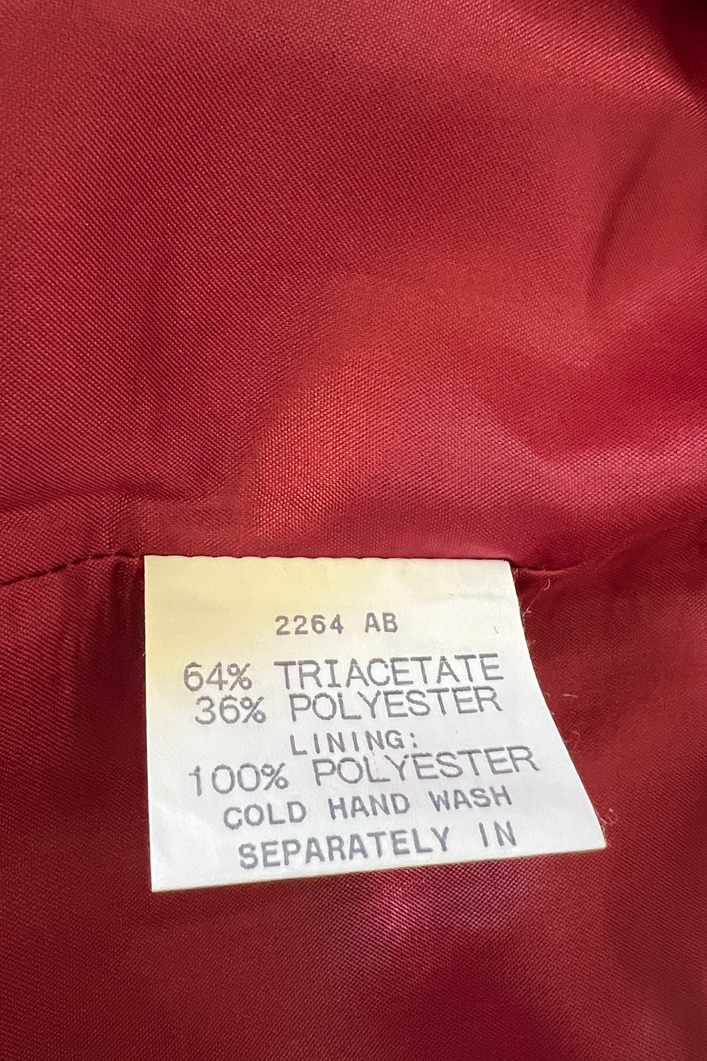 Perri Cutten  Ruby Red Dress