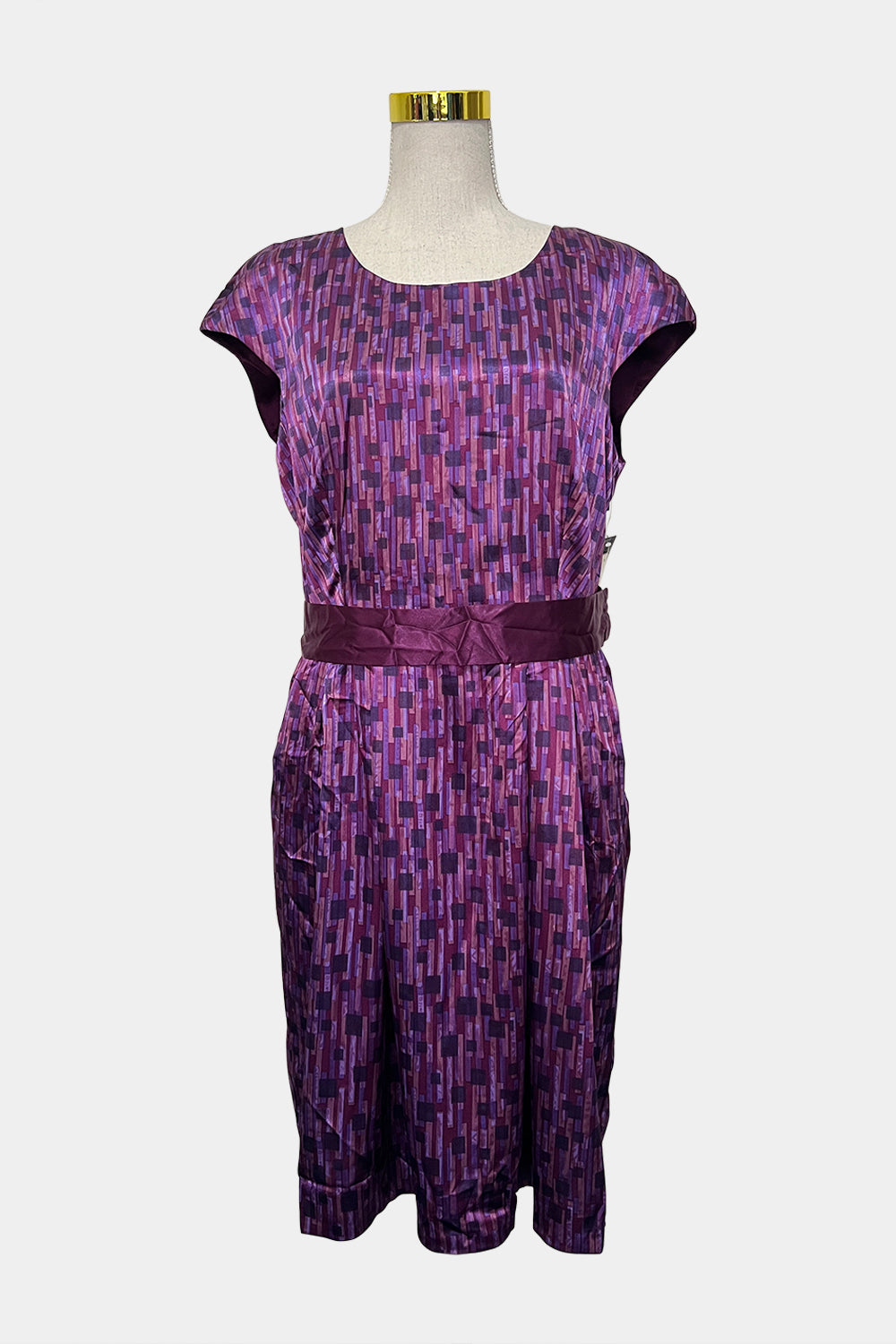 BASQUE Purple Dress