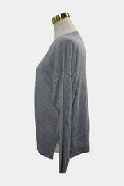 Atmos & Here Grey Light Knit Sweater