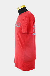 Strong Lift Wear Gym workout Red Graphic Tee