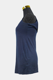 Julia Silk Navy Cami Top