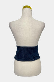 Zara Accesories Blue corset belt